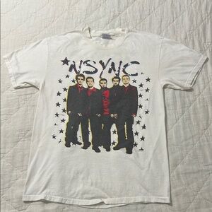 Authentic *NSYNC 2001 Pop Odyssey Tour Tee Medium